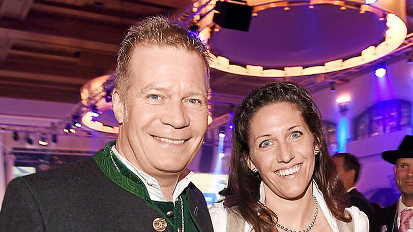 Andreas Steinfatt kam mit seiner Frau.