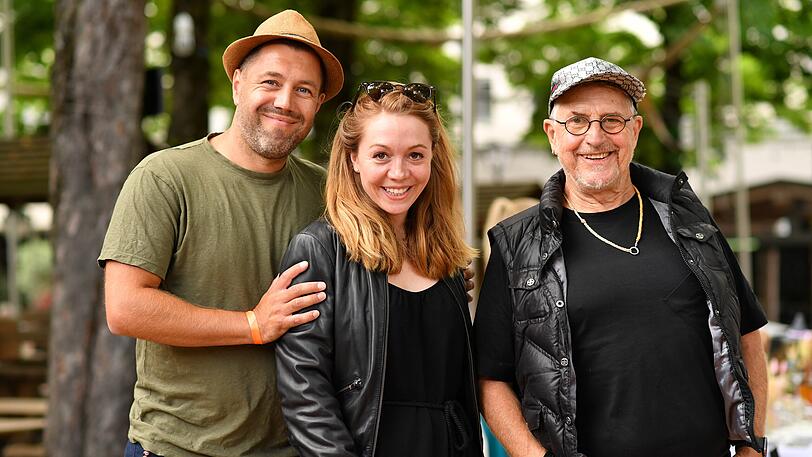 Martin Semmelrogge mit Tochter 
Joanna Semmelrogge mit Freund Christian Richert