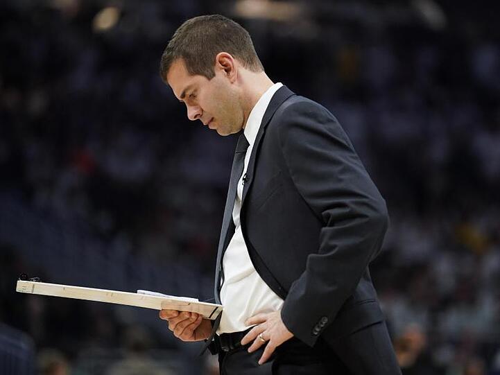 Celtics-Coach Brad Stevens.