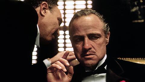 Marlon Brando als Vito Corleone.