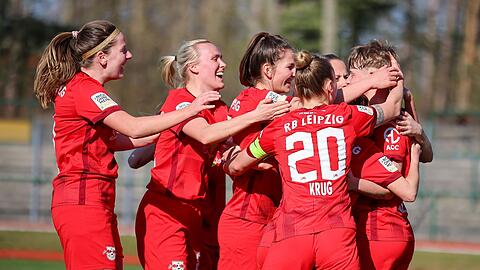 Die Frauen von RB Leipzig spielen ab der Saison 2023/24 in der Bundesliga.