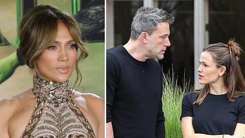 Jennifer Lopez (li.): Irritiert über gutes Verhältnis von Ex Ben Affleck und dessen Ex Jennifer Garner?