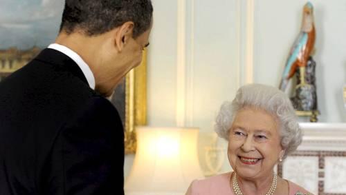 Sie verstanden sich gut: US-Präsident Barack Obama und Königin Elizabeth. Sie verstanden sich gut: US-Präsident Barack Obama und Königin Elizabeth.