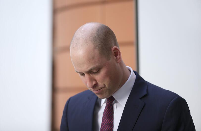 Prinz William zeigte sich am gestrigen Donnerstag mit ultrakurzen Haaren.