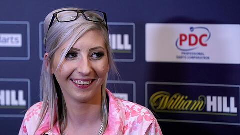 Darf bei der Darts-WM starten: Fallon Sherrock.