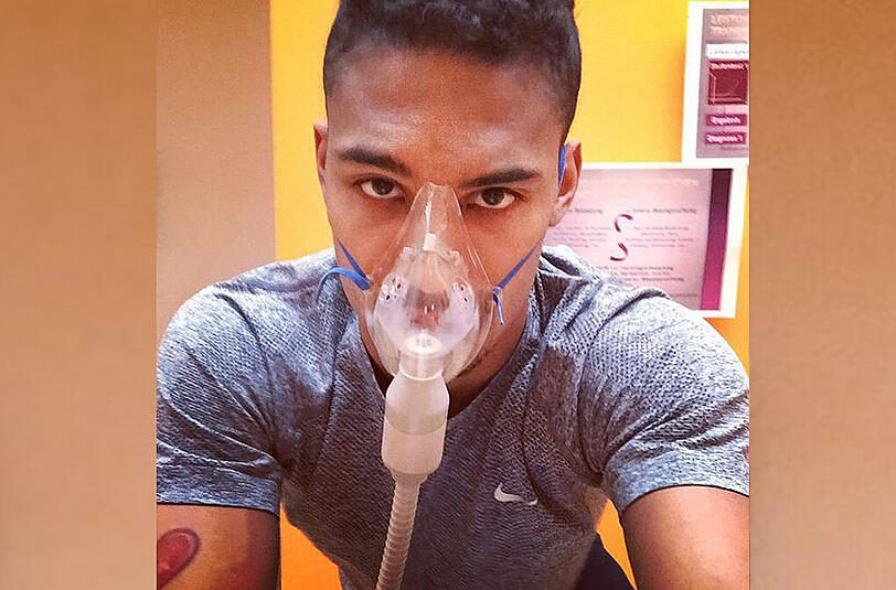 Rubin Okotie trainiert in Österreich für den Rückrundenstart