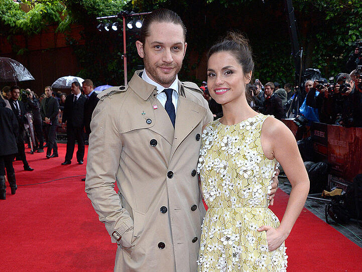 Tom Hardy und seine Frau Charlotte Riley werden bald Eltern