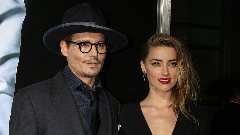 Damals schien ihre Welt noch perfekt: Amber Heard und Johnny Depp im Jahr 2014.