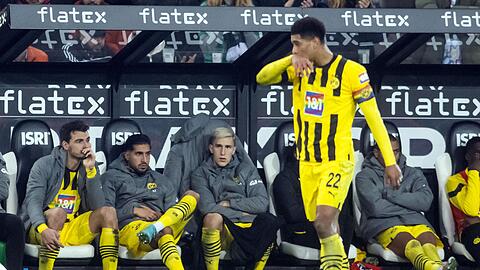 Der BVB muss die 2:4-Niederlage bei Borussia Mönchengladbach verkraften.