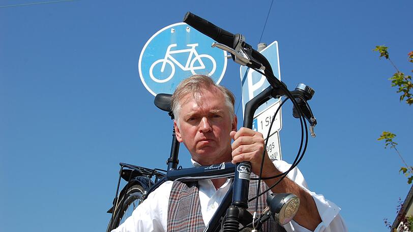 "Ich habe Angst vor Radfahrern &ndash; mit Recht!", Kabarettist Christian Springer.