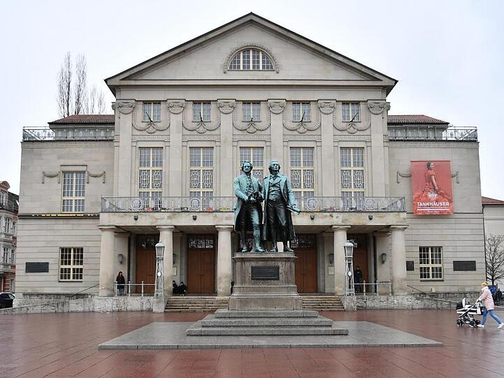 Das Deutsche Nationaltheater Weimar führt nur noch Veranstaltungen mit einer maximalen Besucherzahl von 500 Personen durch.