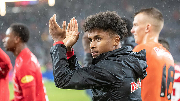 Gilt als hochveranlagtes Offensivtalent: Karim Adeyemi von RB Salzburg