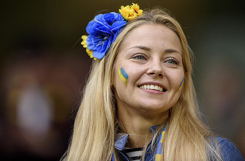 Es gibt nicht nur das hässliche Fan-Gesicht dieser Euro 2016. Sondern auch das schöne und kuriose. Sehen Sie hier die Bilder in unserer Galerie.