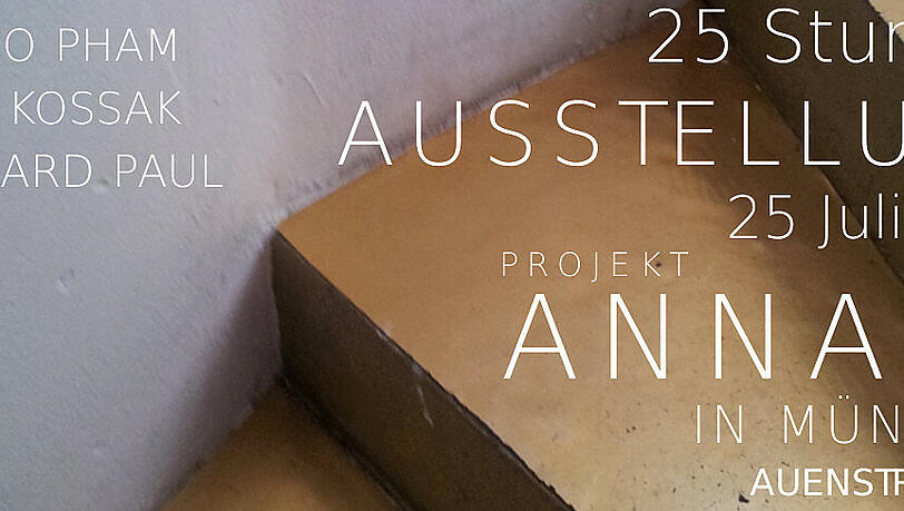 Die Einladung zu dem Ausstellungsprojekt. Die Einladung zu dem Ausstellungsprojekt.