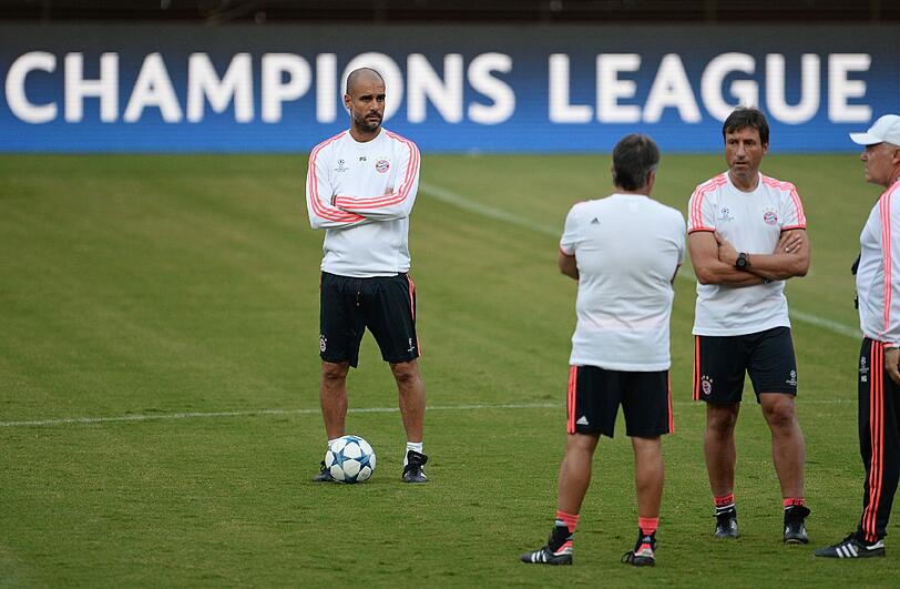 Olympiakos Piräus gegen FC Bayern München: Die Bilder vom Abschlusstraining der Bayern!