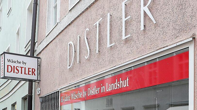 Wäsche Distler ist in Landshut Geschichte.