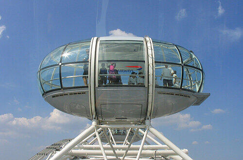 London Eye: moderne Kabinen für besten Rundumblick, Foto: Harvard_Eu
