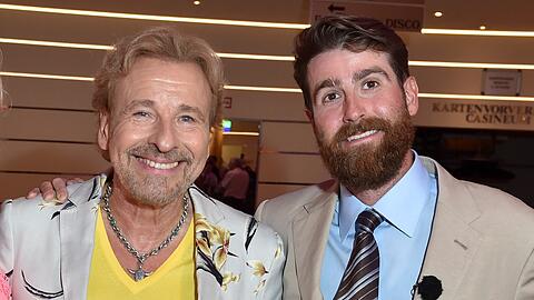 Thomas Gottschalk mit Sohn Roman Gottschalk.