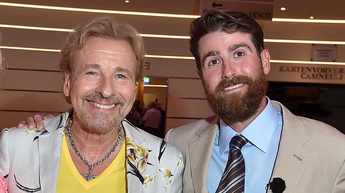 Thomas Gottschalk mit Sohn Roman Gottschalk.