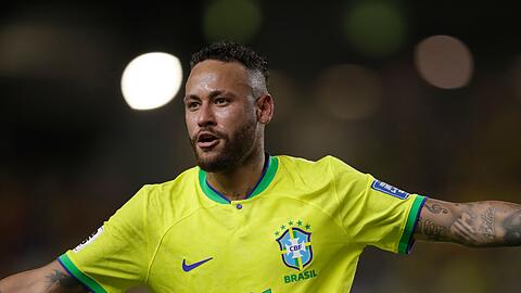 Brasiliens Neymar brach den Rekord von Pelé.