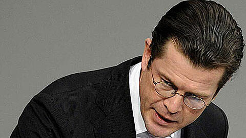 Bundesverteidigungsminister Karl-Theodor zu Guttenberg