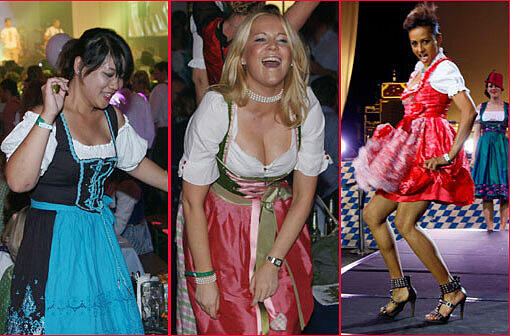 Halb München warf sich in Schale, pardon ins Dirndl. Die Nacht der Tracht im Löwenbräukeller sorgte für Oktoberfest-Stimmung im Mai. Die besten Bilder der Party.