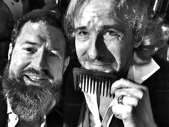 Barttechnisch ist Kai Diekmann Thomas Gottschalk haushoch überlegen