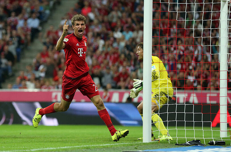 Thomas Müller - Note 1 - Tauschte mit Robben oft die Positionen, verpasste mit einem satten Rechtsschuss das 2:0 (29.). Immer wieder von HSV-Rüpel Spahic provoziert. Ließ sich davon aber nicht ablenken, im Gegenteil: Traf in der zweiten Halbzeit doppelt, erst per Kopf, dann mit links. Das nennt man wohl: passende Antwort.