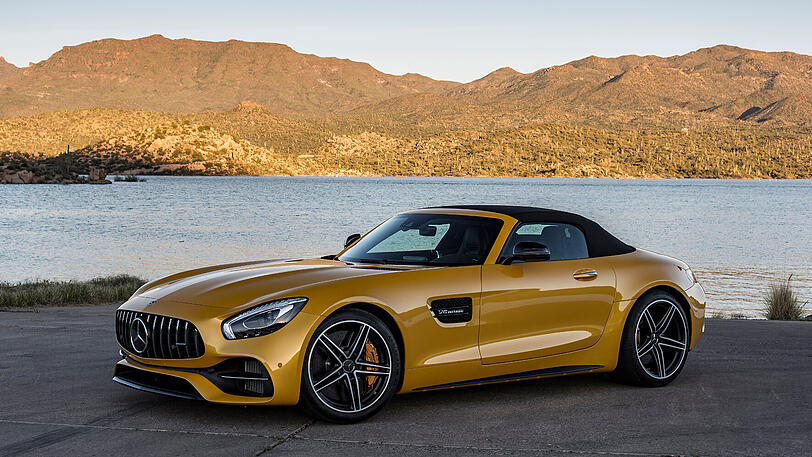 Lange Haube, kurzes Heck und betörende Rundungen: Der GT Roadster hat ideale Proportionen.