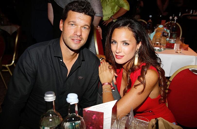 Michael Ballack und Natacha Tannous