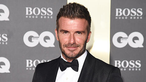 Vierfach-Vater David Beckham (Foto) ist "stolz" auf Prinz Harry.