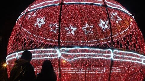 Weihnachtsstimmung in Palma.