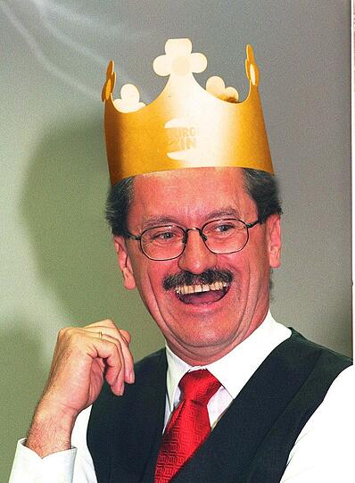 Der Bürger-King: Es war anfangs hart, aber Christian Ude findet den Weg zum Liebling der Münchner.