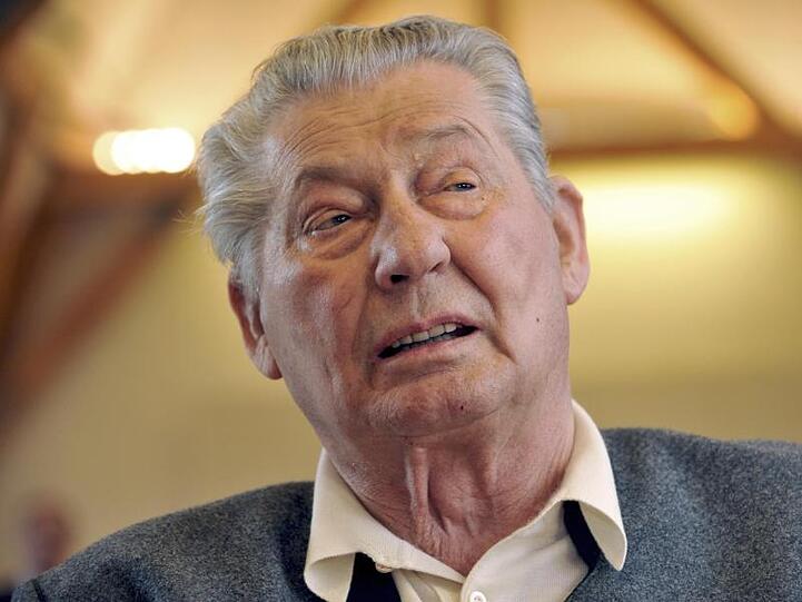 Leo Kirch im Jahre 2011. Die Kirch-Gruppe muste 2002 Insolvenz anmelden.