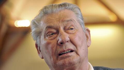 Leo Kirch im Jahre 2011. Die Kirch-Gruppe muste 2002 Insolvenz anmelden.