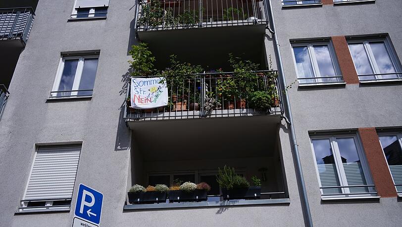 Hier mag man die Sommerstraße nicht. Hier mag man die Sommerstraße nicht.