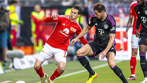 Immer zur Stelle: Leon Goretzka mit einem herausragenden Spiel gegen Union Berlin