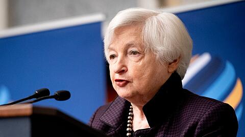 US-Finanzministerin Janet Yellen glaubt an die Wirtschaft in den Vereinigten Staaten.
