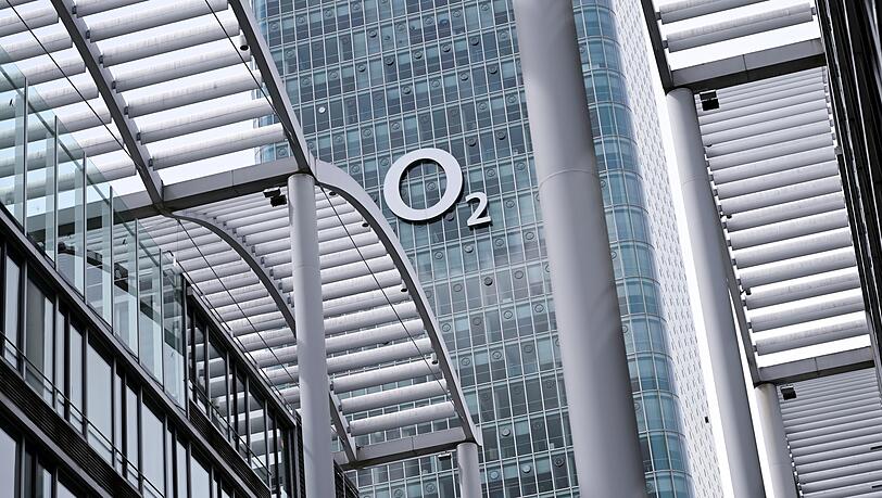 Blick auf die O2-Zentrale in München. Blick auf die O2-Zentrale in München.