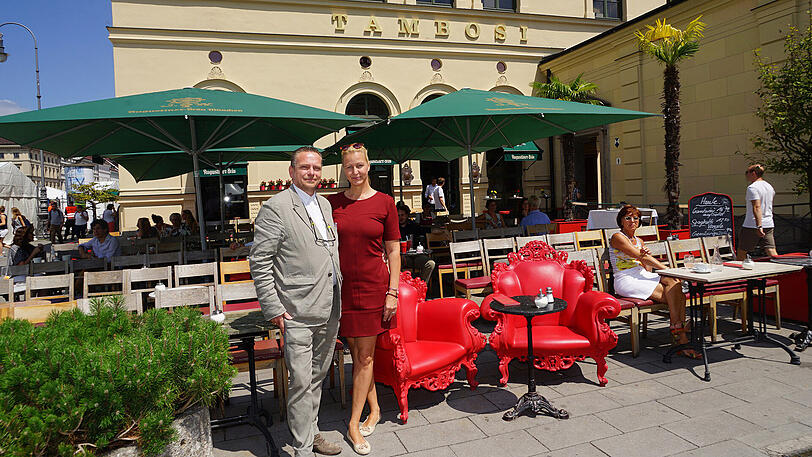 Nach 20 Jahren das überraschende Aus: Frank und Andrea Waldecker zieht es nun vom Odeonsplatz weiter.