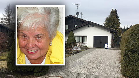 Die Polizei erhofft sich mit dem Bild von Luise Strauch (76) Hinweise auf das Verbrechen zu erhalten.