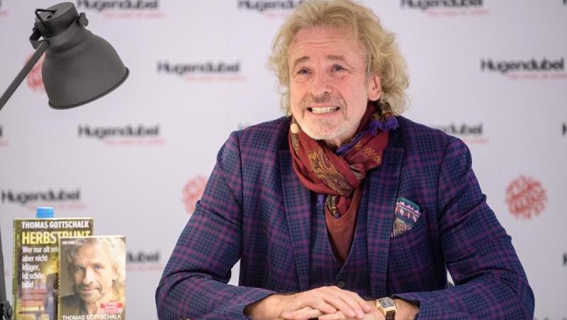 Thomas Gottschalk stellt sein neues Buch in München vor. Thomas Gottschalk stellt sein neues Buch in München vor.