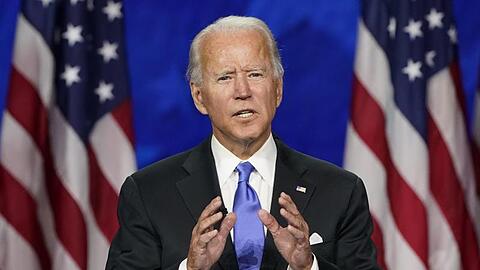 Nun auch offiziell: Joe Biden ist der Präsidentschaftskandidat der Demokraten.