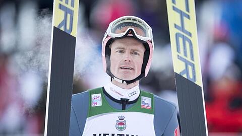 Der Skispringer Severin Freund. Foto: Urs Flueeler/KEYSTONE