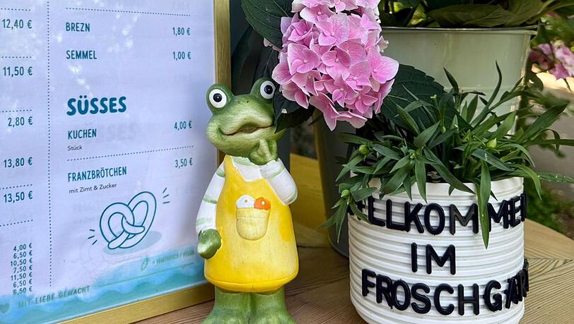 Herzlich willkommen im Froschgartl.