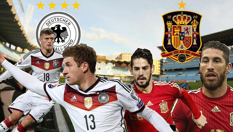 Am Dienstag steigt das Testspiel zwischen Deutschland und Spanien. Am Dienstag steigt das Testspiel zwischen Deutschland und Spanien.