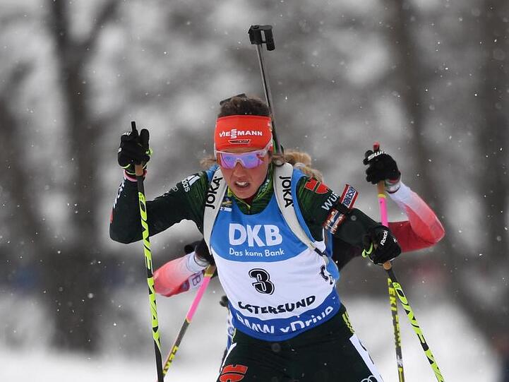 Startet auch im Einzelrennen in Östersund: Laura Dahlmeier.