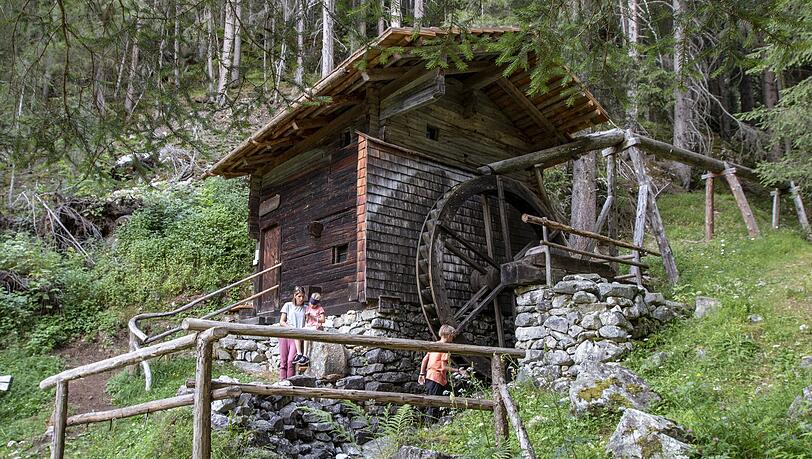 Die Holzermühle im Defereggental. Die Holzermühle im Defereggental.