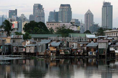 Die philippinische Hauptstadt Manila