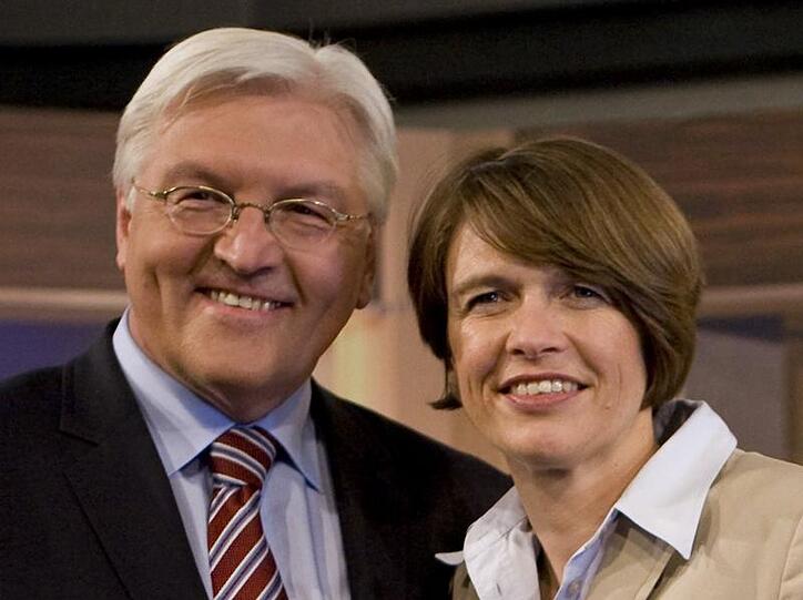 Frank-Walter Steinmeier und seine Ehefrau Elke.